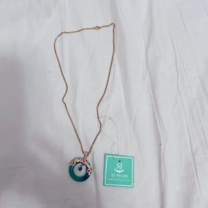 Agate Gold Necklace SJ Pearl